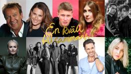 Artisterna i En kväll tillsammans   - en direktsändning som hyllar, peppar och stöttar i coronans spår